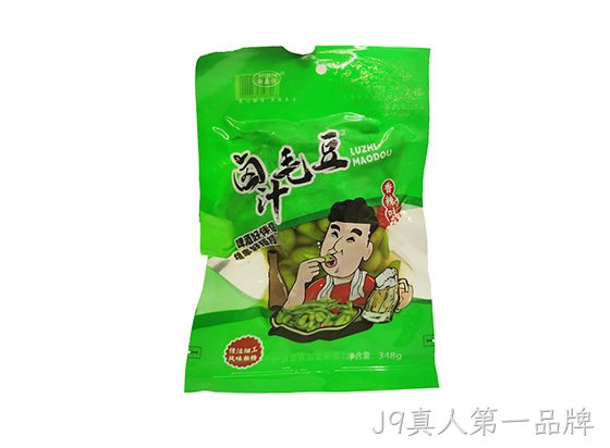浙替换词卤汁毛豆香辣味348g